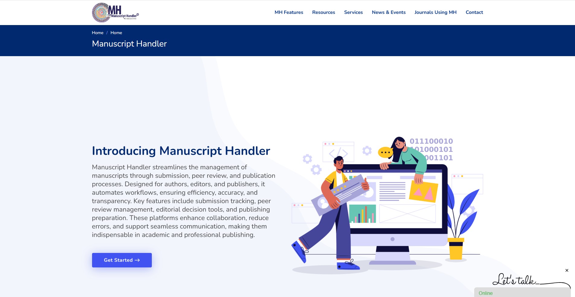 Manuscript Handler